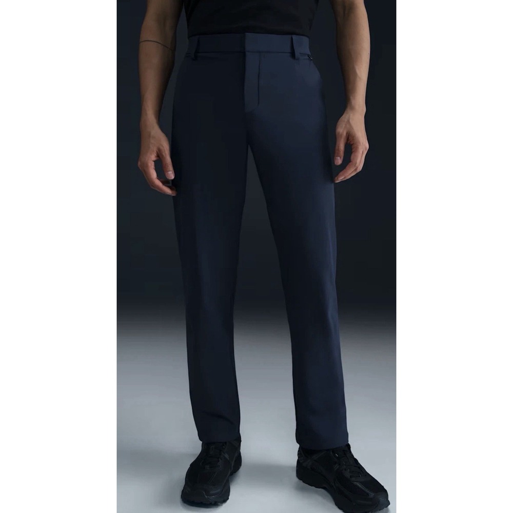 Men's 32x30 - Nike 24.7 PerfectStretch 5 Pocket Blue Pants Dri FIT HQ6930-451 - Picture 2 of 8